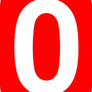 number 0 PNG