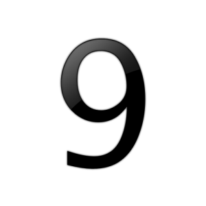 Number 9 PNG