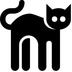 Cat siluette PNG