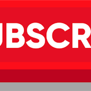 Subscribe button PNG