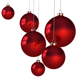 Christmas balls baubles