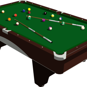 Billiard table PNG