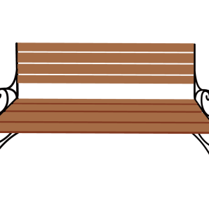 Bench furniture PNG