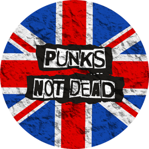 Punks not dead PNG