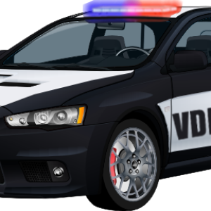 Police car PNG