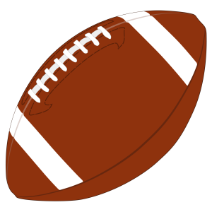 American football ball PNG