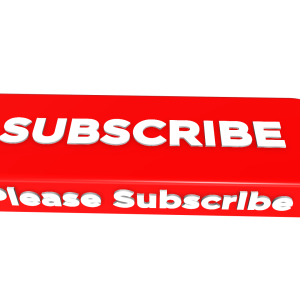 Subscribe button PNG