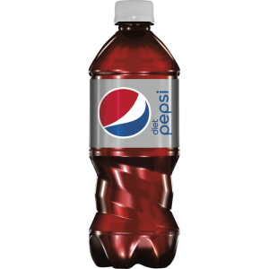 Pepsi diet bottle PNG image