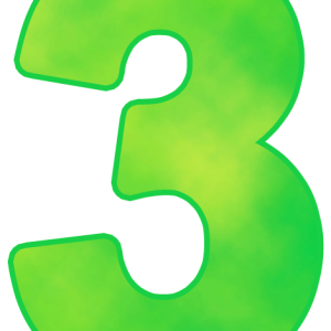 Number 3 PNG