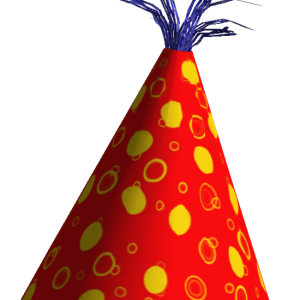 Party birthday hat PNG