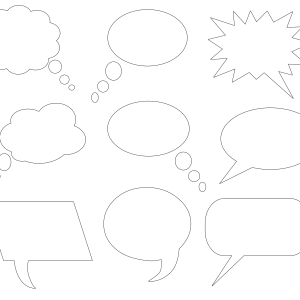 Speech balloon PNG