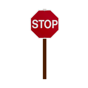 Sign stop PNG