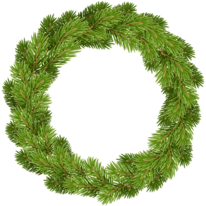 Christmas wreath PNG