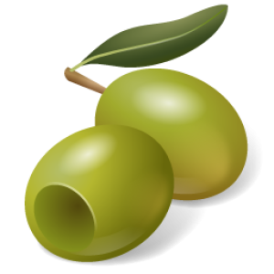 Green olives PNG