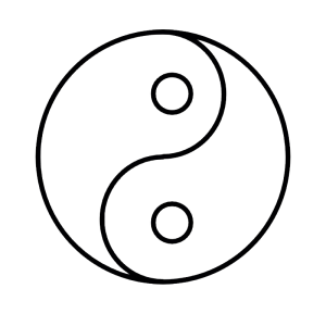 Yin and yang PNG