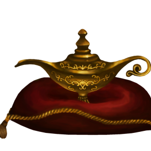 Aladdin lamp PNG