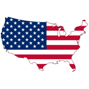 USA map PNG