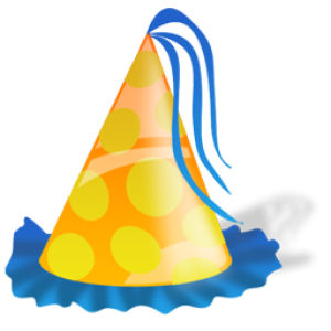 Party birthday hat PNG