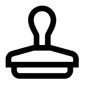 Rubber stamp PNG