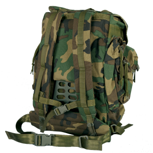 Military backpack PNG image