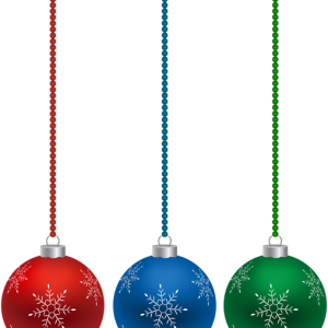 Christmas balls baubles
