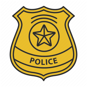 Police badge PNG