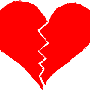 Broken heart PNG