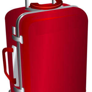 Baggage, trolley bag PNG