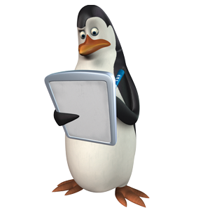Madagascar penguins PNG