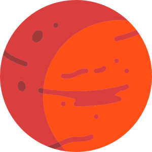 Mars planet PNG