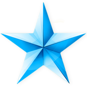 blue star PNG image