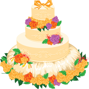 Wedding cake PNG