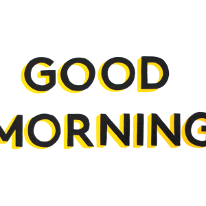 Good morning PNG