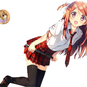 Anime girl PNG