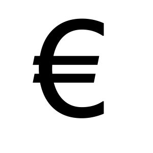 Euro sign PNG