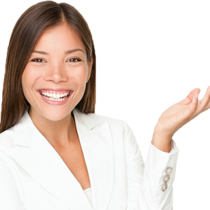 Thinking girl PNG