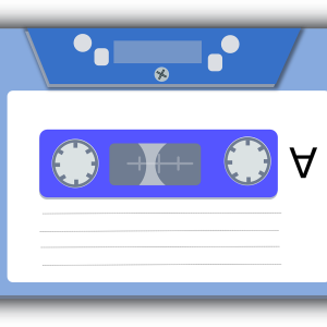 Audio cassette PNG