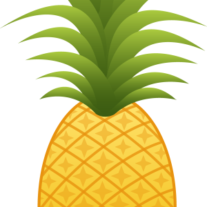 Pineapple PNG image, free download