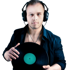Disc jockey PNG