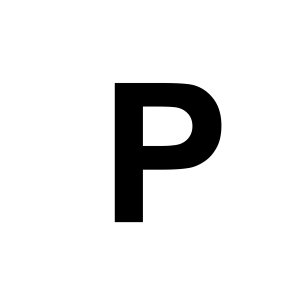 Letter P PNG