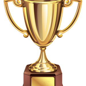 Award trophy cup