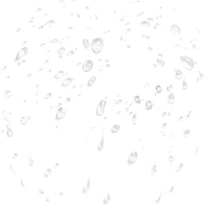 Water drops PNG image