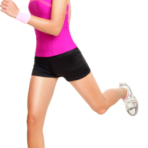 Running girl PNG image