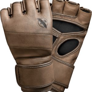 brown MMA gloves PNG