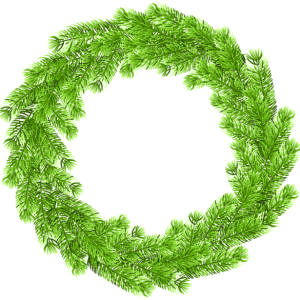 Christmas wreath PNG