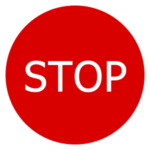Sign stop PNG