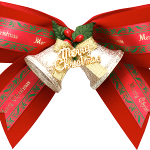 red ribbon bow PNG
