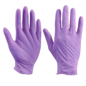 Medical gloves PNG