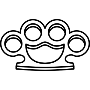 Brass knuckles PNG