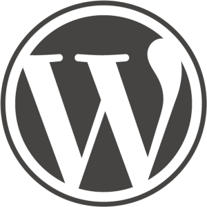 WordPress logo PNG